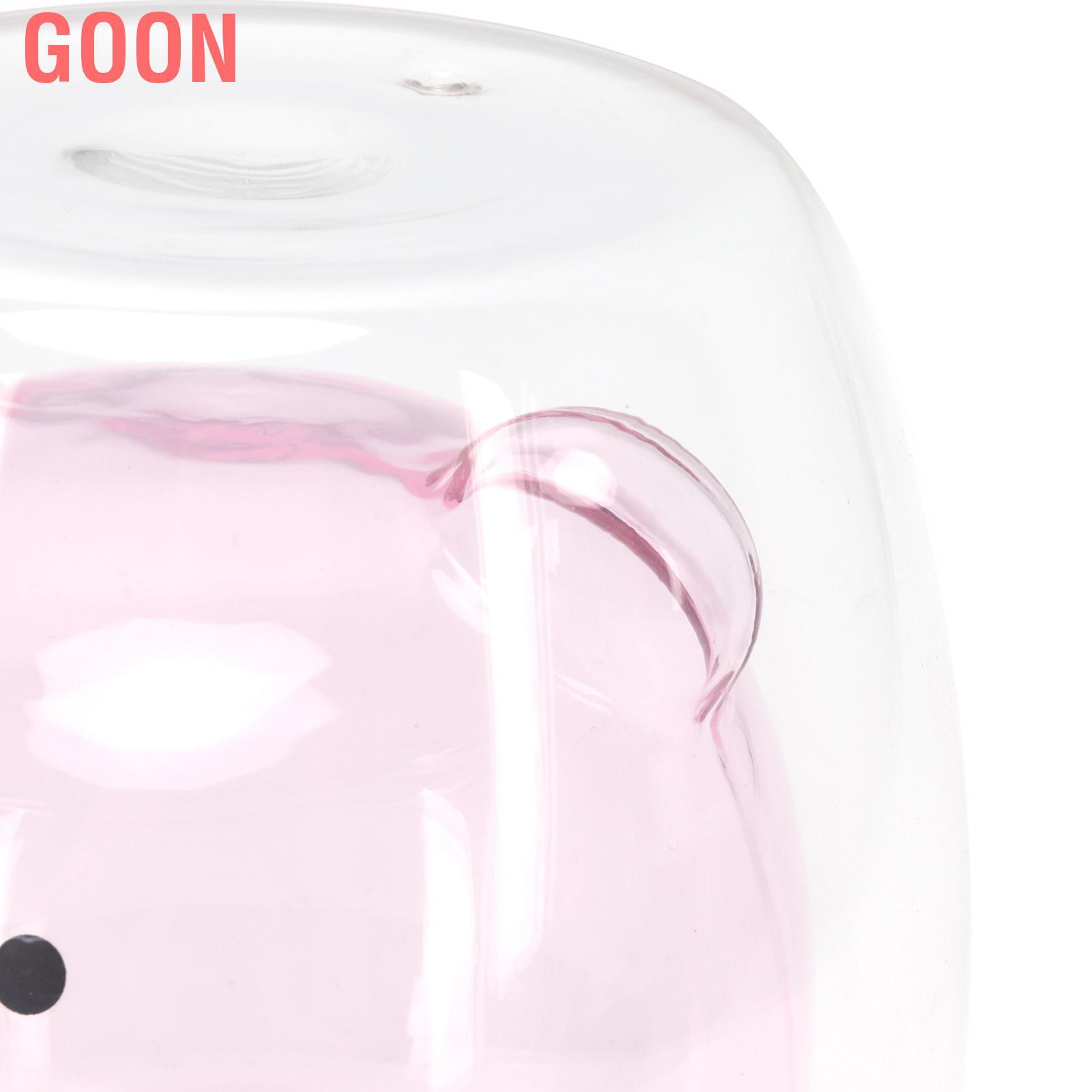 GOON Cốc Uống Nước Hình Chú Gấu Đáng Yêu 250ml