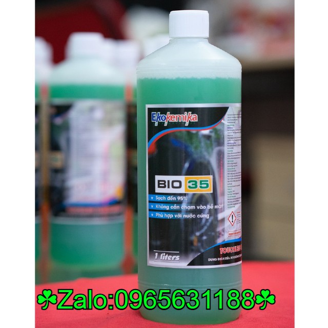 Dung dịch rửa xe không chạm và rửa khoang máy Ekokemika Bio 35 1000ml