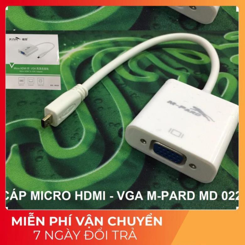 [FREESHIP] CÁP CHUYỂN MICRO HDMI SANG VGA M-PARD MD022