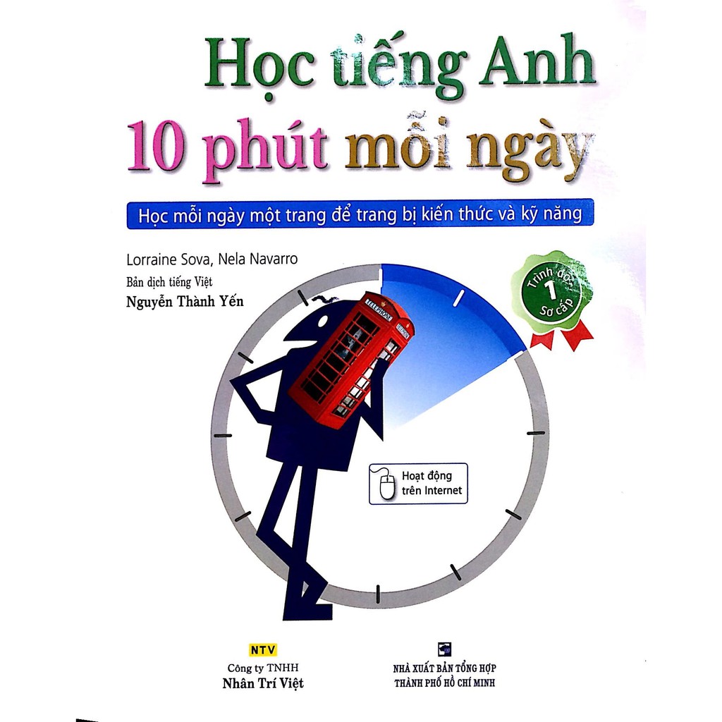 Sách-Học tiếng Anh 10 phút mỗi ngày(Trình độ sơ cấp)
