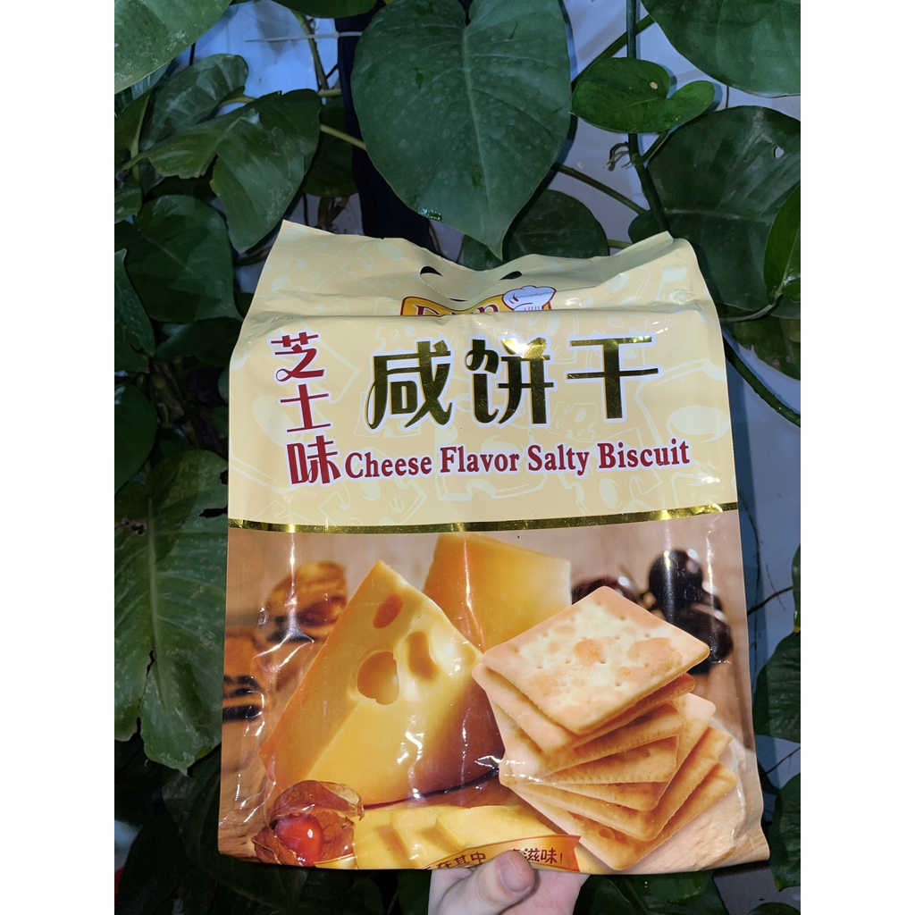 Bánh Quy Ăn Kiêng DianXiang Phô Mai Cheese Flavor Salty (Gói 408g) | WebRaoVat - webraovat.net.vn