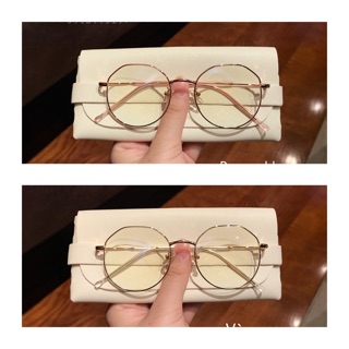 Gọng kính lục giác vintage