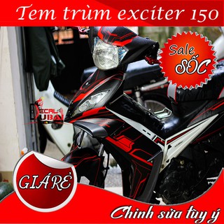 Tem Trùm Xe Exciter 4 số ( Mới Nhất )