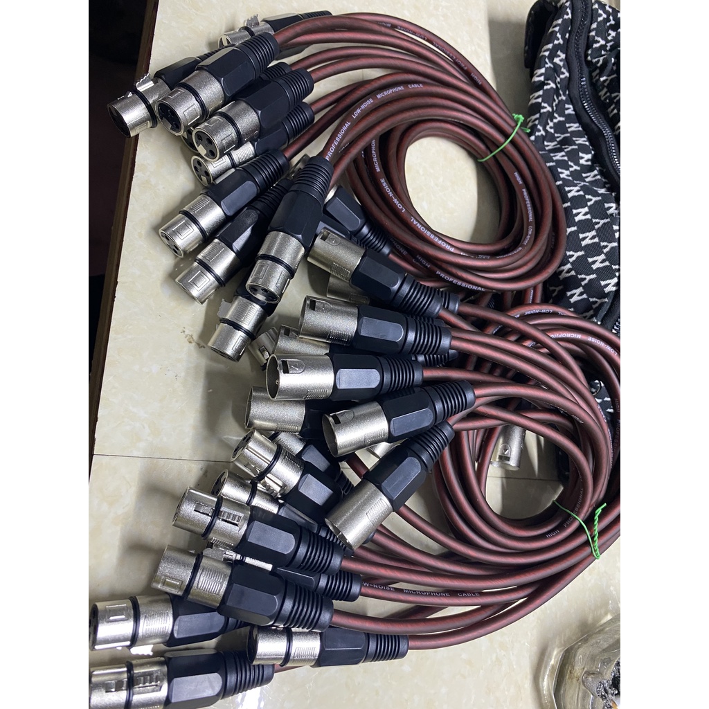 Rắc âm thanh dây 3 lõi tốt 0.8-2m