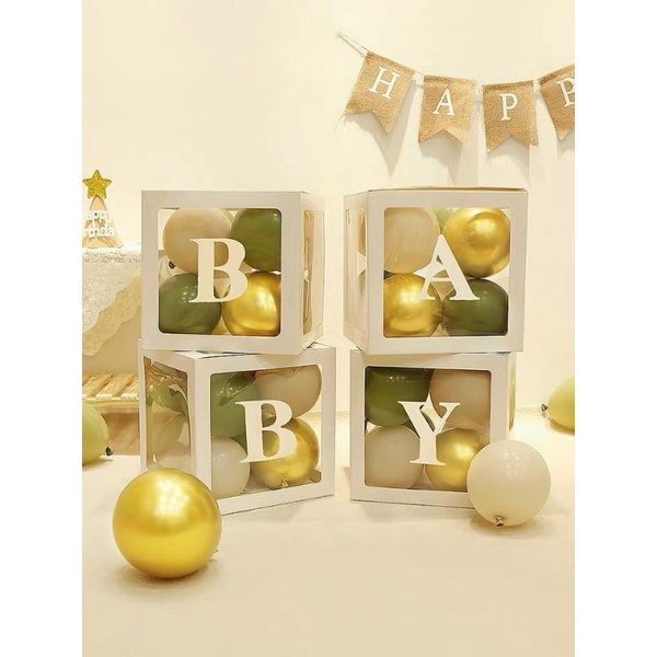 Hộp Bỏ Bong Bóng Trang Trí Tiệc Sinh Nhật