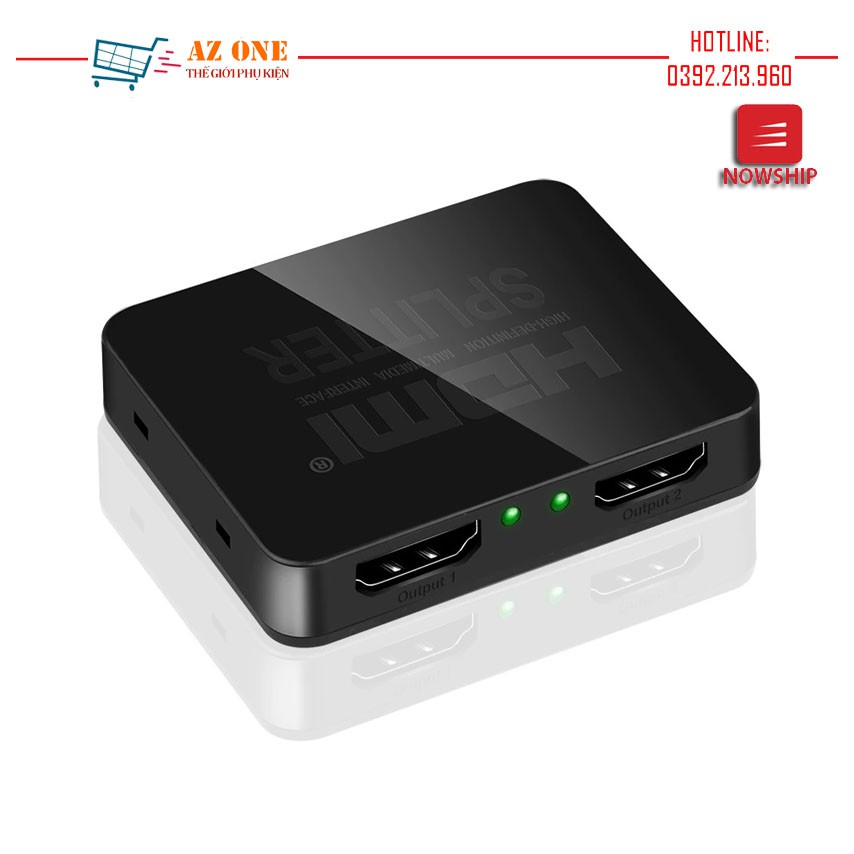 Bộ Chia HDMI 1 Ra 2 Chất Lượng 4K Video Switch HDMI Switcher Splitter 1X2