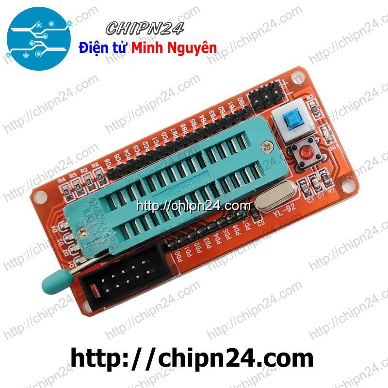 KIT ATMEGA8 Socket Mini (KIT Lập trình Vi điều khiển AVR)