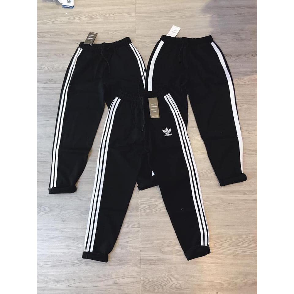 quần baggy sọc thể thao