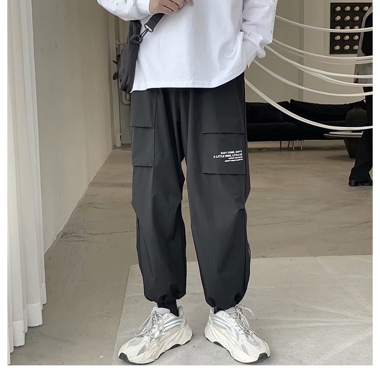 Quần Dài Ống Rộng Thời Trang Hàn Quốc Dành Cho Nam / Size S-3Xl | BigBuy360 - bigbuy360.vn