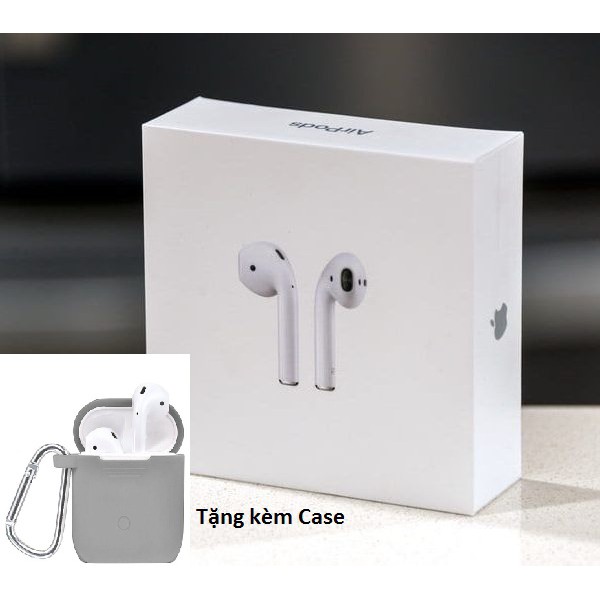 [Mã ELMS5 giảm 7% đơn 300K] Tai nghe bluetooth Airpods 2 - mở nắp tự kết nối - BH 6 tháng