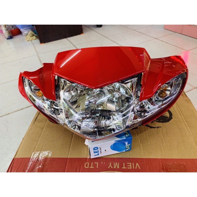 Pha đèn &amp; ốp đầu si hello zin chính hãng Yamaha 3S4