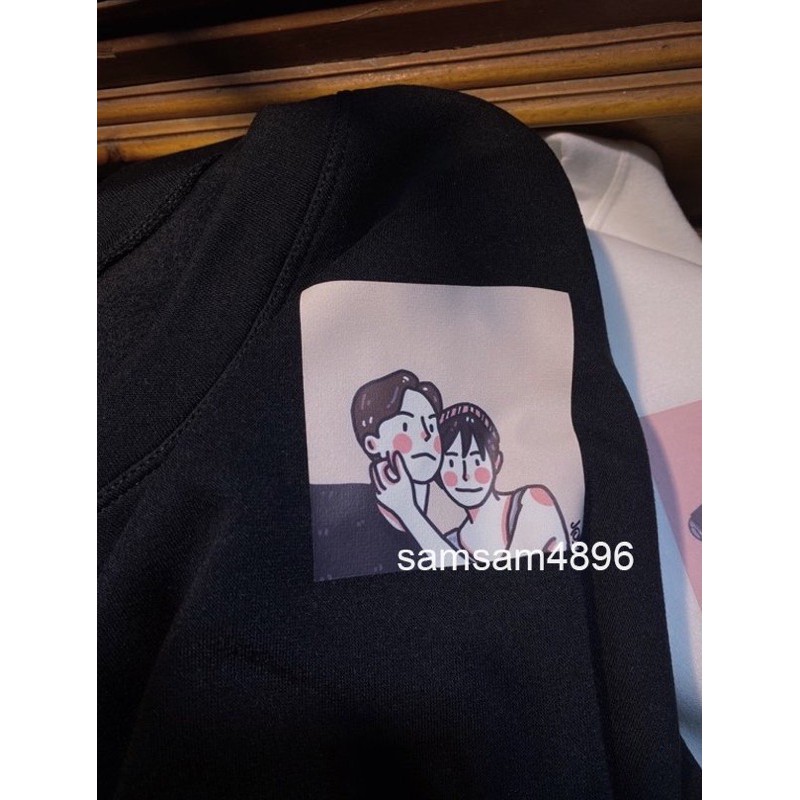 Áo sweater nỉ đôi bạn