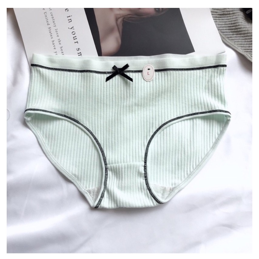 Quần lót nữ🍄[FREE SHIP]🍄Giảm 20k [QUAN LOT NU] Quần Lót Cotton Muji đính nơ cute kiểu mới hàng chính hãng nhập khẩu | BigBuy360 - bigbuy360.vn
