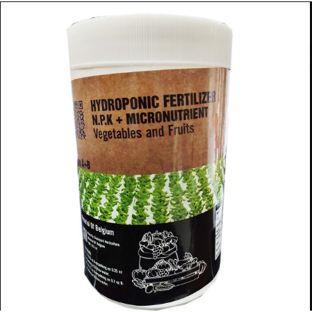Bột thuỷ canh AB hộp 1 kg (pha 500 đến 1000 lít dung dịch) - hydroponic fertilizer NPK + micronutrient better
