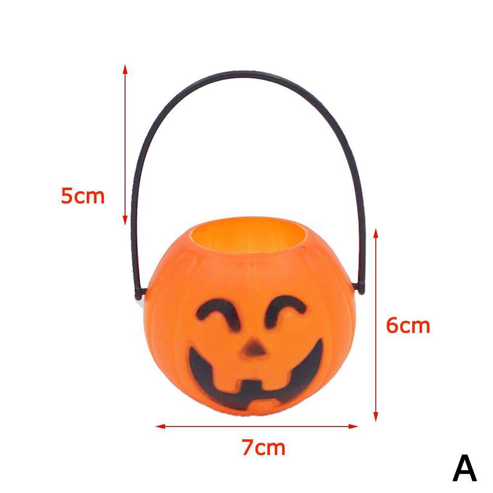 Túi đựng kẹo hình quả bí ngô dùng cho mùa Halloween