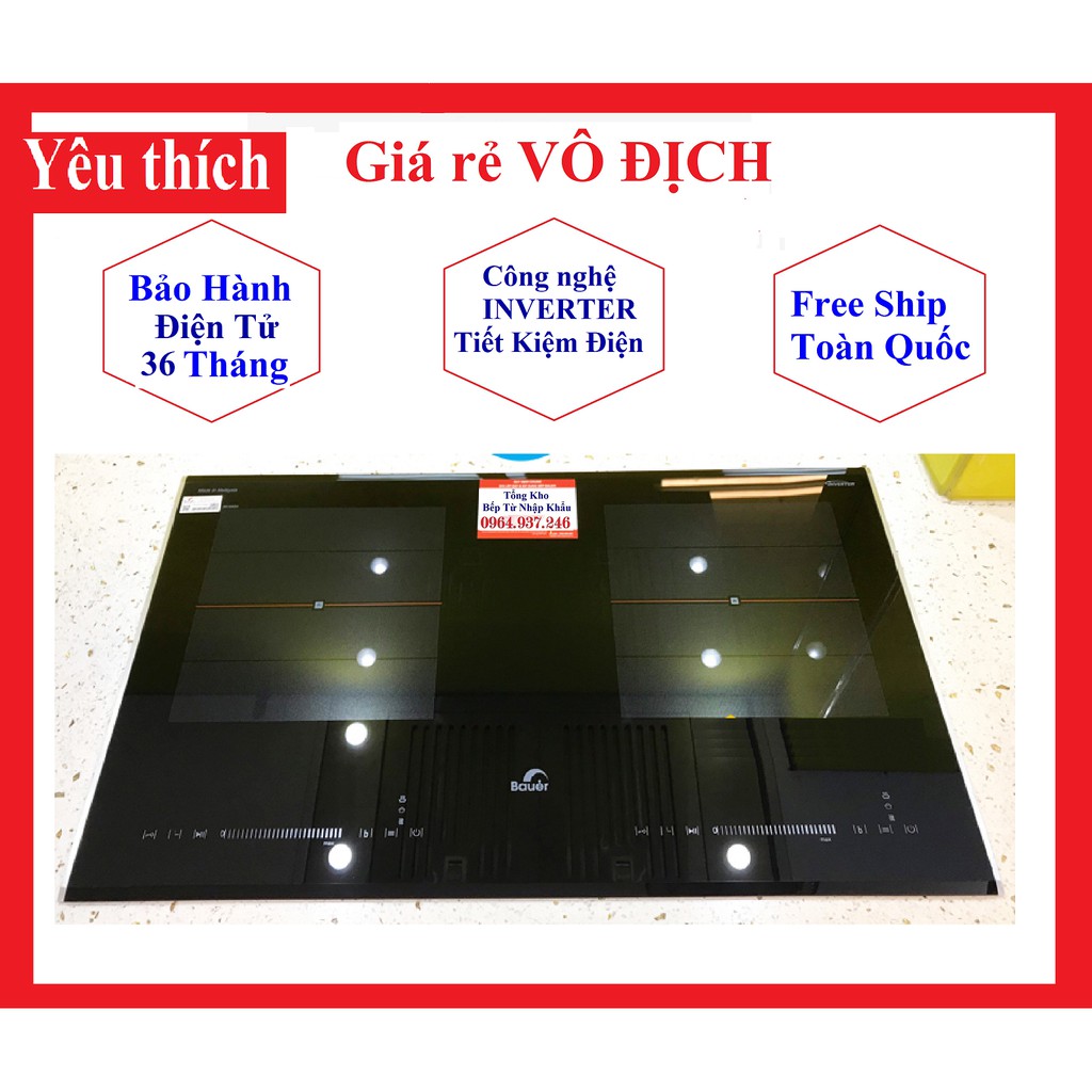 Bộ nồi từ Bauer 4 chiếc