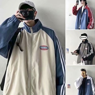 Áo khoác bóng chày dáng rộng phong cách thời trang hàn quốc cho nam giới áo khoác gió nam nữ áo khoác dù mero kao