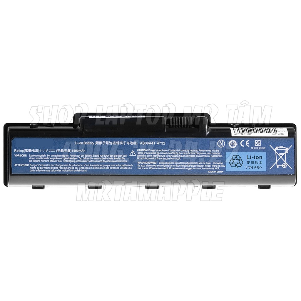 (BATTERY) Pin Laptop ACER D525 (AS09A41) 6 CELL - Aspire 4732Z 5732Z *eMachines D525 D725 E430 E525 E527 E625 E627 E630