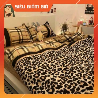 Bộ 4 Món Vỏ Chăn Ga Gối Coton poly cao cấp ( không kèm ruột )