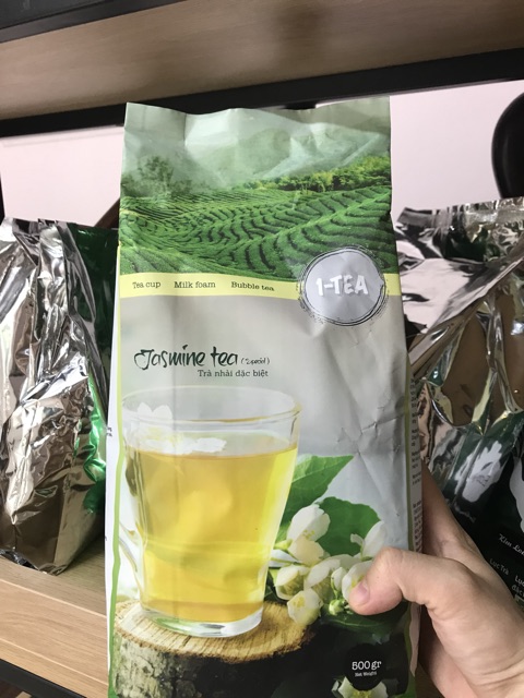 Lục Trà Nhài 1-Tea / Trà Xanh Nhài 1-Tea gói 500g