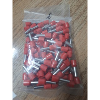 100 cái Đầu cos pin rỗng E0508 E7508 E1008 E1508 E2508 E4009 E6012 E10-12