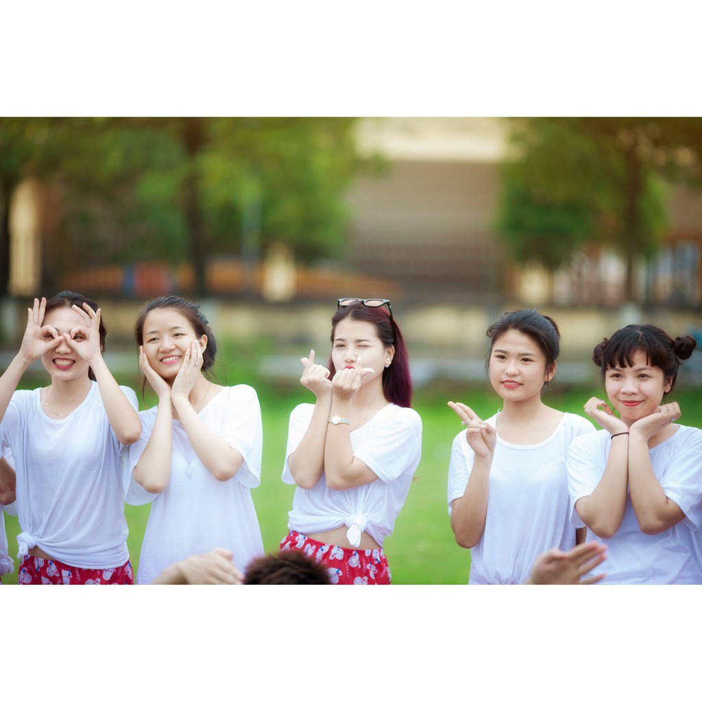 Áo phông trắng kỷ yếu 14k khi mua từ 50sp