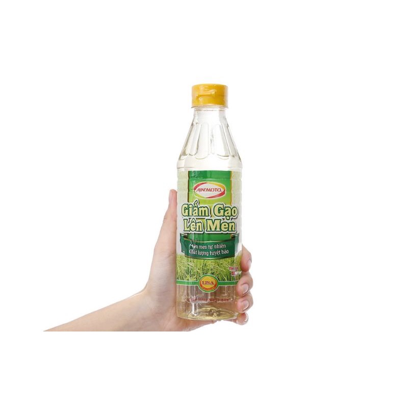 Giấm gạo ajinomoto 400ml
