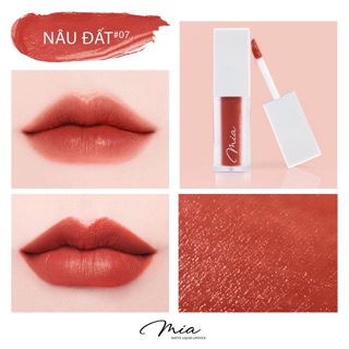 Son MIA Lipstick Nâu Đất 07