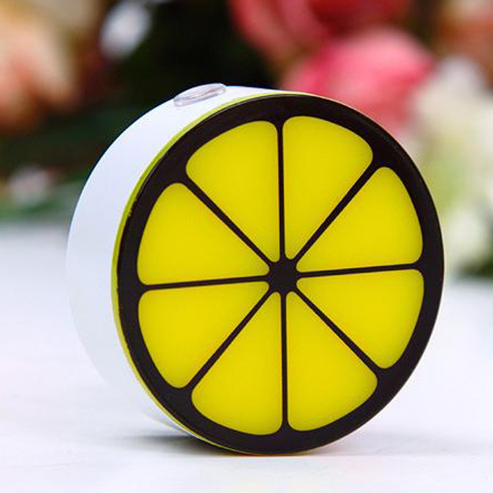 Đèn ngủ LED cảm ứng tự động hình lát chanh