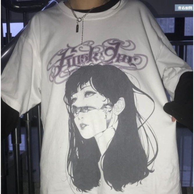 Áo thun tay lỡ Unisex Awesometee, áo phông form rộng ATL M407-75