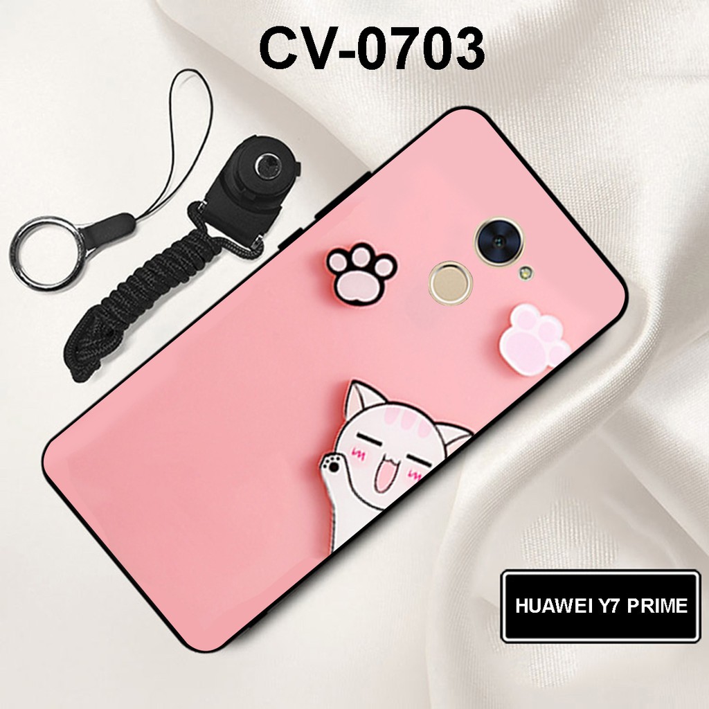 [HOT]  Ốp lưng Huawei Y7 Prime in hình đáng yêu