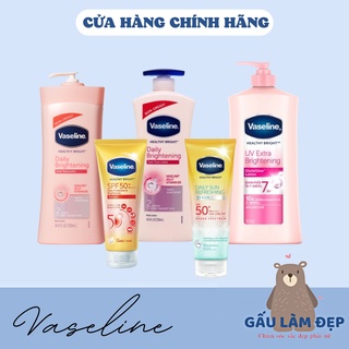 Lotion Dưỡng Trắng Da, Chống Nắng Body Vaseline