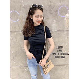 Áo thun vạt trước dài