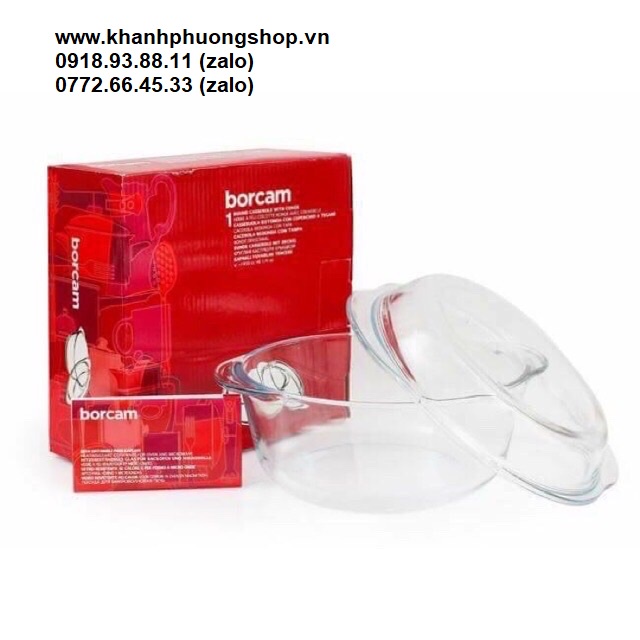 Thố thủy tinh có nắp nhập khẩu thổ nhĩ kỳ - thố thủy tinh có nắp