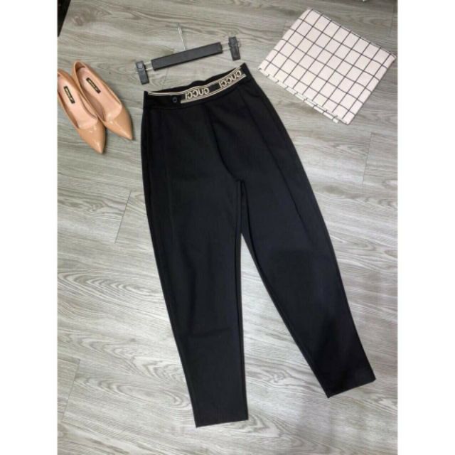 Quần baggy cạp chữ