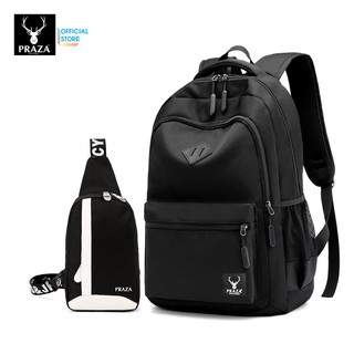 [Mã FASHIONMALLT4 giảm 15% tối đa 30K đơn 150k] Bộ Balo Học Đường Phong Cách & Túi Đeo Đa Năng PRAZA - BL177DC090