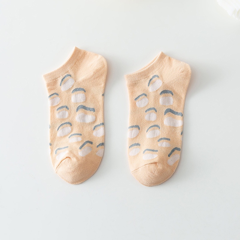 Vớ Cotton Cổ Thấp Mỏng Phong Cách Nhật Bản Dễ Thương Thời Trang Mùa Hè Cho Nữ