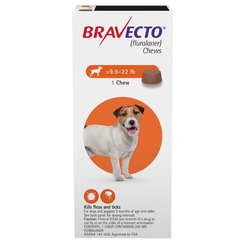 BRAVECTO - bảo vệ cún không bị ghẻ DEMODEX, ve rận, bọ chét