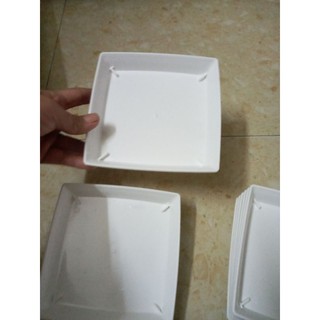 Đĩa nhựa lót chậu v16 (cạnh 15cm )