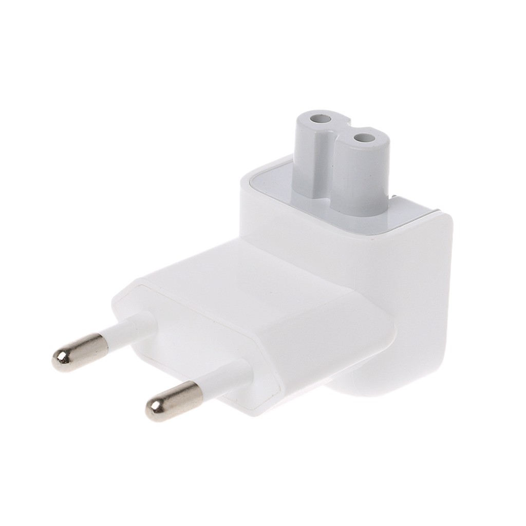 Adapter cấp nguồn chuyển đổi phích cắm US sang EU cho MacBook/iPad/iPhone