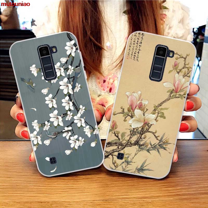 Ốp Điện Thoại TPU Silicone Dẻo In Họa Tiết THCPD 2 Cho Lg K8 K10 2016 2017 X Power Q6 Q8 V20 Stylus 2 Plus 3 V30