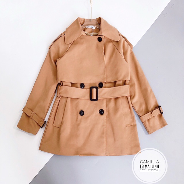 ⚡️ÁO TRENCH COAT⚡️ Áo măng tô/ áo Trench coat dáng lỡ 3 màu kèm belt