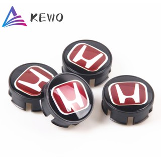 Bộ 4 miếng dán trang trí vành bánh xe hơi honda