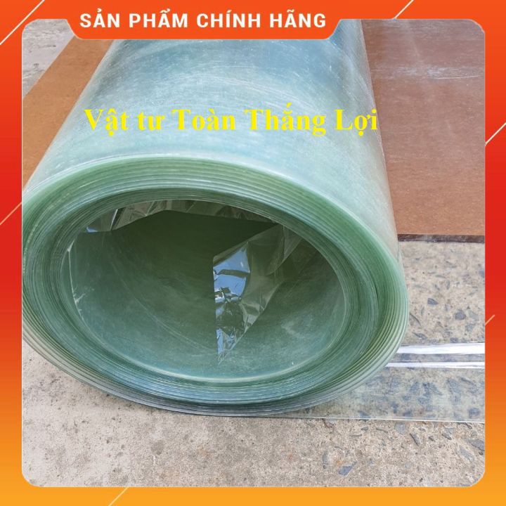 ( Khổ cao 1m x dày 8dem) Tôn nhựa lấy ánh sáng màu trắng mờ che nắng mưa đều được