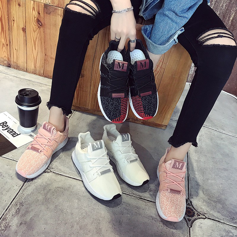 giày thể thao nữ màu trắng, giày nữ trắng đế cao | BigBuy360 - bigbuy360.vn