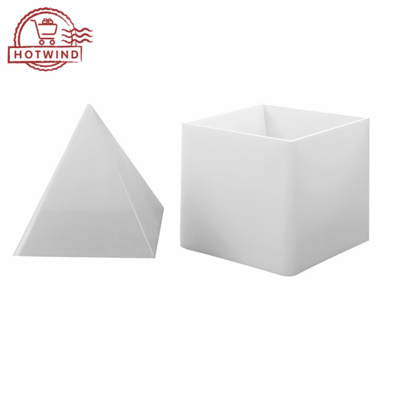 HW 15cm Large Pyramid DIY Silicone Mould Epoxy Resin Jewelry Casting Mold Handcraft Ornaments Tool