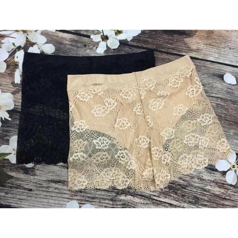 (Ảnh thật) Quần mặc váy ren Thái Lan Sisterhood mềm mịn mát cao cấp bền đẹp, thoáng, nhẹ, êm sang trọng trẻ trung &lt;60kg