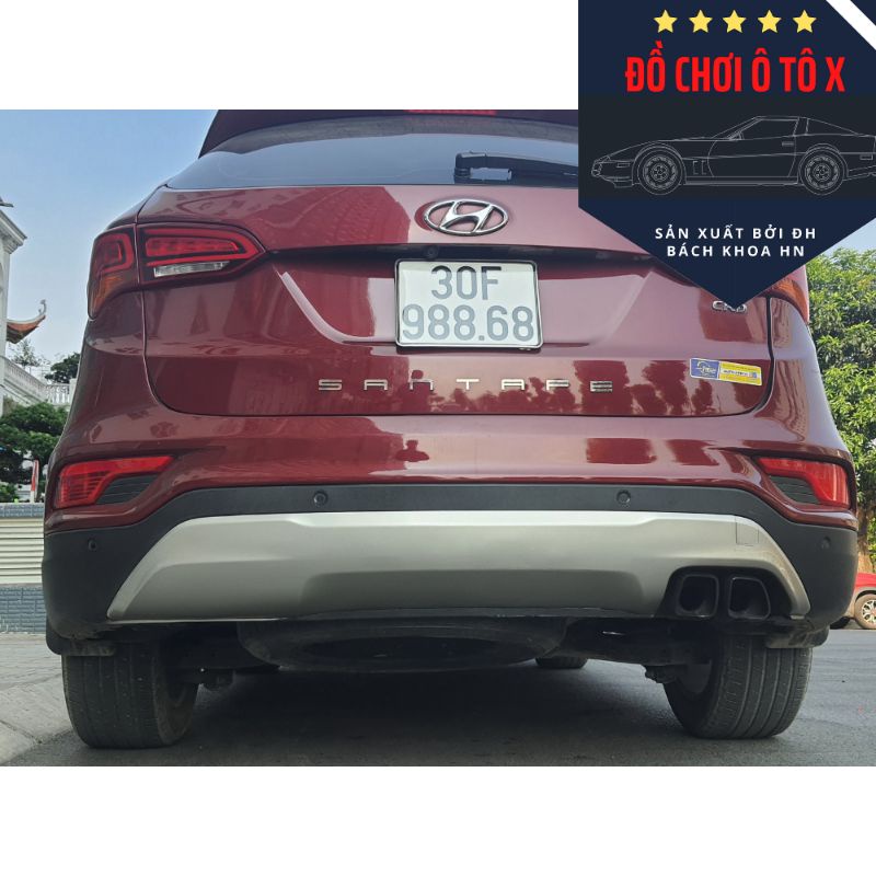 Chữ SANTAFE đuôi xe