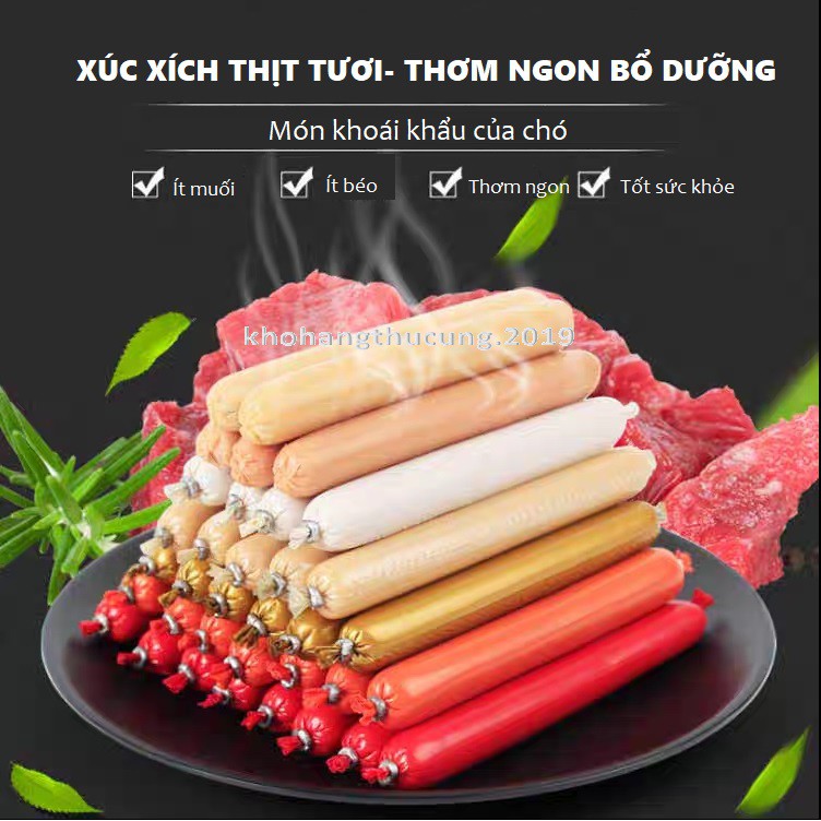 [Q4] XÚC XÍCH TAOBAO PET 30 CÂY*15G MÓN KHOÁI KHẨU CỦA CHÓ