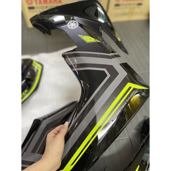 Dàn áo Ex 155 full đen 9 món kèm tem